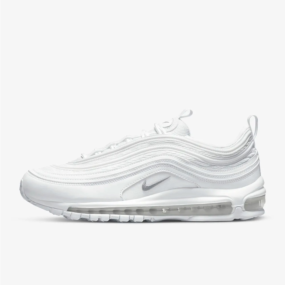 Nike Air Max 97 ‘Triple White’ Women’s 10/ Men’s 8.5 / Eur 42
